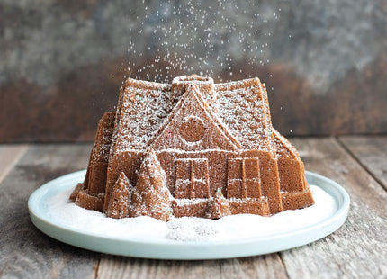 Nordic Ware Gingerbread House Bundt Pan