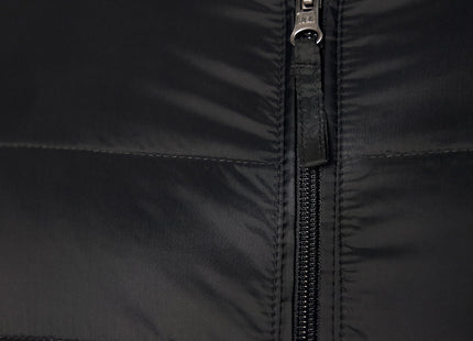 Amazon Essentials Men's Packable Lightweight Water-Resistant Puffer Jacket (Available in Big & Tall), Black, Large