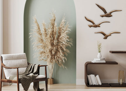 Coastal Flying Bird Wall Decor, Art Sculptures Set of 3,