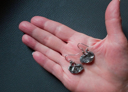 The Magic Zoo Pewter Sea Otter Dangle Earrings