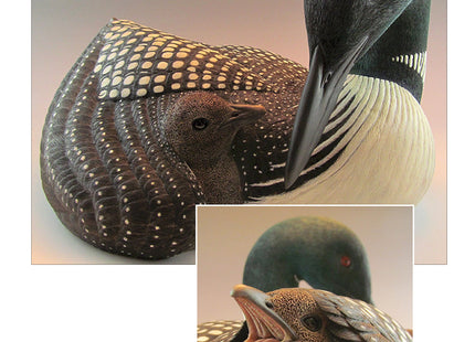 Loon and Chicks: Complete Step-By-Step Instructions for Carving and Painting an Adult Common Loon and Its Young