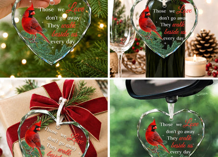 Cardinal Christmas Ornaments - Sympathy Gift, Memorial Ornament