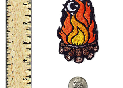 Kolorspun Campfire Patch - Hook and Loop Tactical Morale Patch
