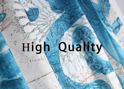 Prohalo Nautical Sea Animal Shower Curtain mat