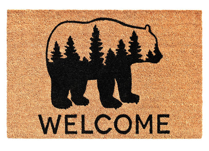 Calloway Mills 104672436 Bear Country Doormat, 24" x 36", Natural/Black