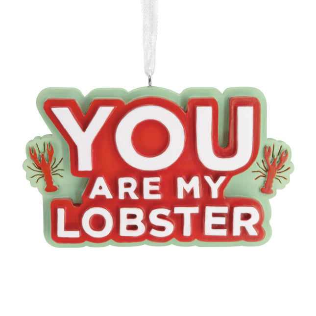 Hallmark Friends Christmas Ornament (You are My Lobster)