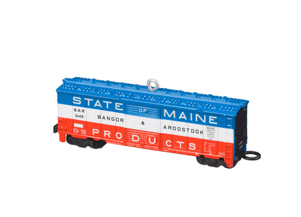 Hallmark Keepsake Lionel Trains Christmas Ornament (State of Maine Boxcar)