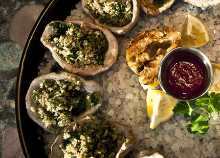 Loftin Oysters Ceramic Reusable Chargrilling Oyster Shell, Set of 12. Great for Seafood of all Kinds. Made in the USA.