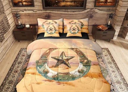 Erosebridal Taxas Stars 7 Piece Comforter Twin Size for Kids Boys