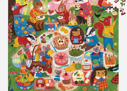 Mudpuppy - Woodland Picnic 500 Piece Jigsaw Puzzle