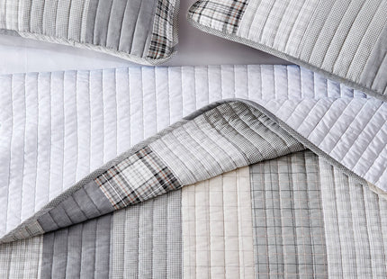 Eddie Bauer- Daybed Set, 4 Piece Cotton Bedding Set, All Season Lodge Home Décor (Fairview Grey, Daybed)