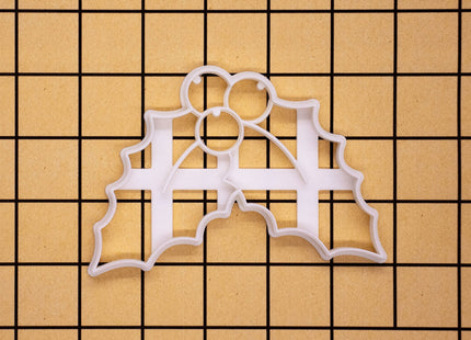 Christmas Holly Cookie Cutter, 1 piece - Bakerlogy
