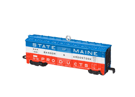 Hallmark Keepsake Lionel Trains Christmas Ornament (State of Maine Boxcar)