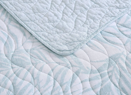 Tommy Bahama Reversible Cotton Bedding with Matching Shams, Coastal All Season Home Decor