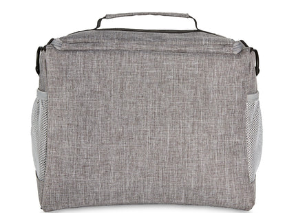Amazon Basics Leakproof Reusable, Portable Soft Insulated Cooler Lunch Bag, Stays Cold for Hours, 24 Can Capacity, Adjustable Shoulder Strap, Gray