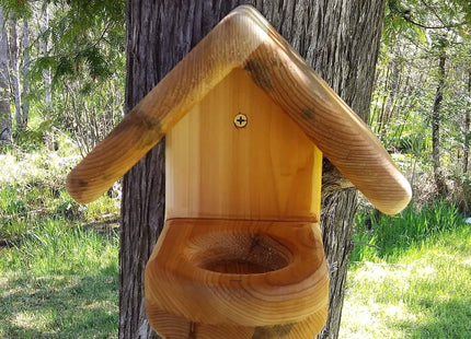 Small Hummingbird Nesting Shelf Cedar Wood