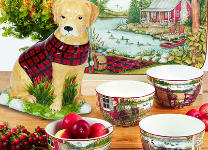 Certified International Lake Retreat 16 pc Dinnerware Set, Service for 4