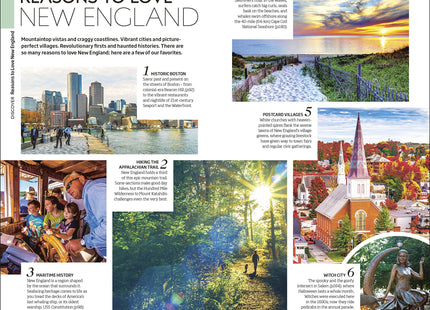 DK Eyewitness New England (Travel Guide)