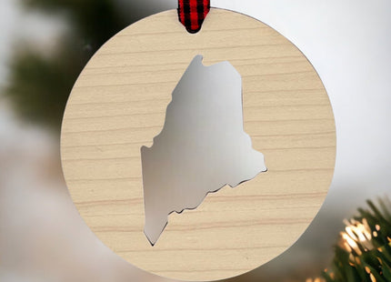 Maine Cut Out Ornament