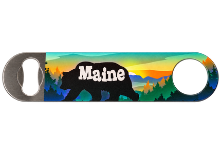 Maine Wildlife Bartender Bottle Opener Magnet