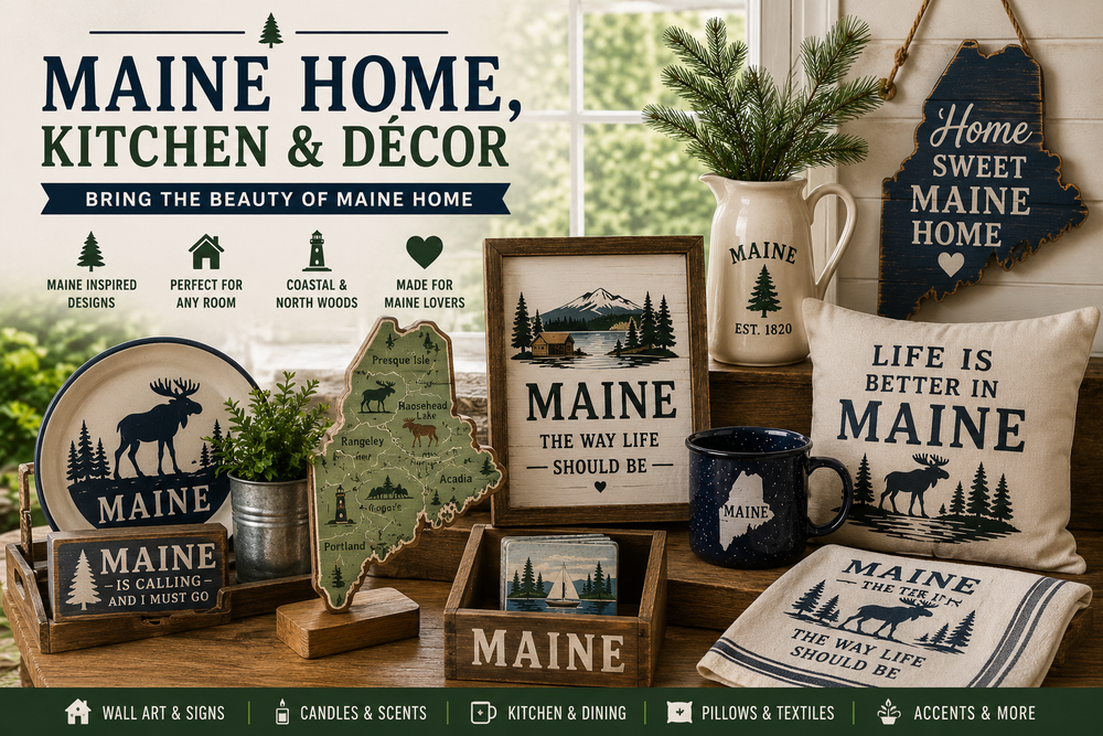 Maine Home, Kitchen & Décor