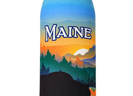 Maine 24 oz Sports Bottle with Neoprene Insulator