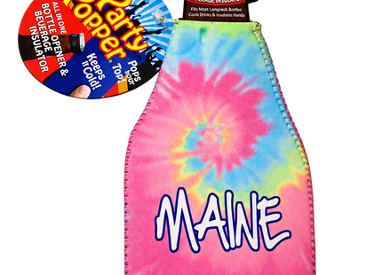 Maine Party Popper Bottle Insulator
