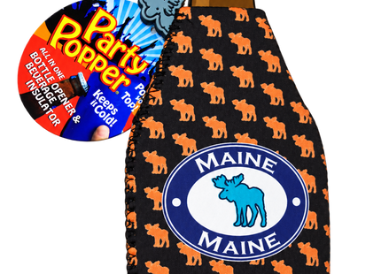 Maine Party Popper Bottle Insulator