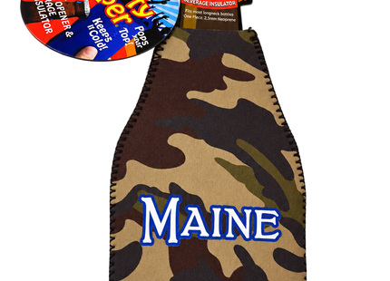 Maine Party Popper Bottle Insulator