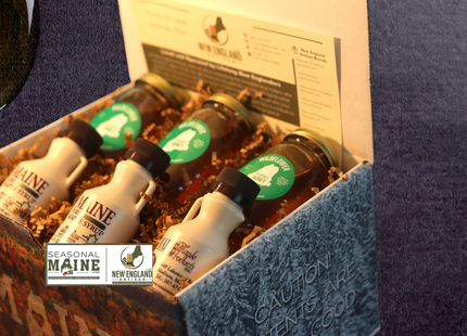 Maine Honey & Maple Syrup Gift Box