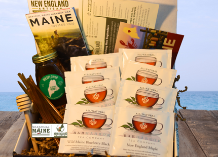 Maine Tea & Honey Gift Box [Premium]