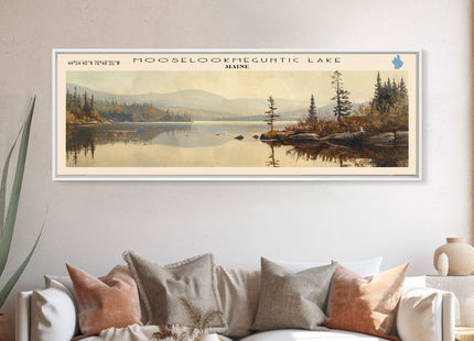 Mooselookmeguntic Lake Maine Canvas