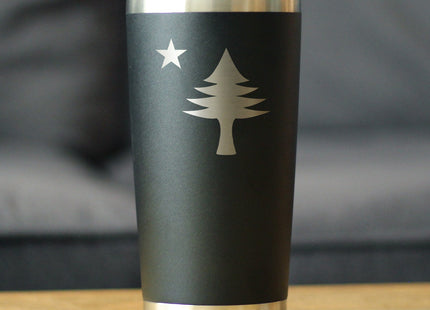 Flag of Maine Insulated Coffee Tumbler