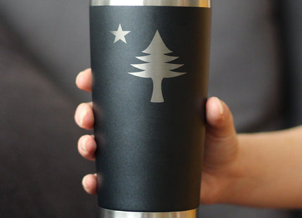 Flag of Maine Insulated Coffee Tumbler