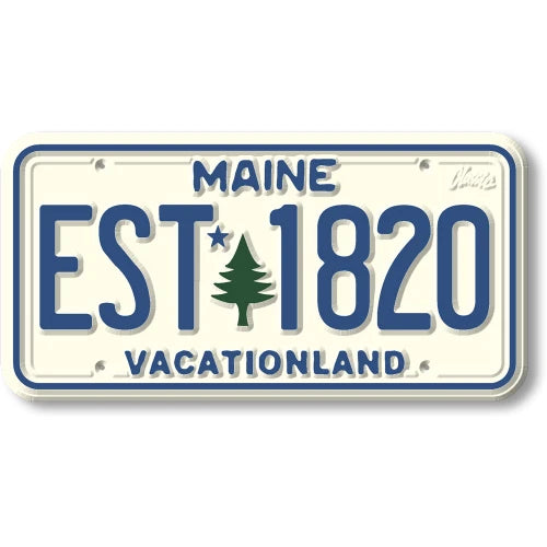 Maine State License Plate Magnet by Classic Magnets, LIC-119