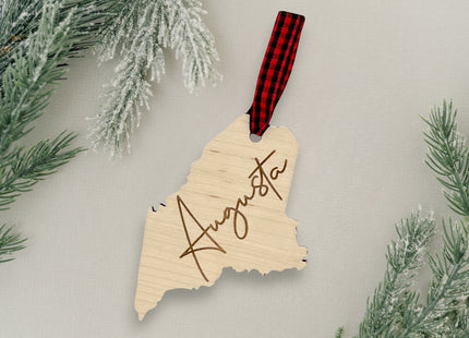 Maine City Ornament