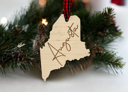 Maine City Ornament