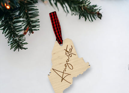 Maine City Ornament