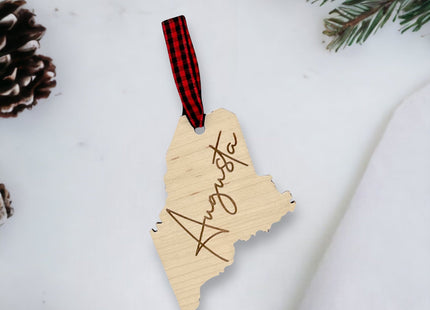 Maine City Ornament
