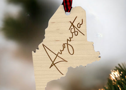 Maine City Ornament