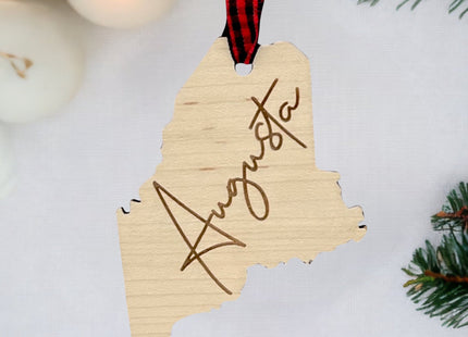 Maine City Ornament