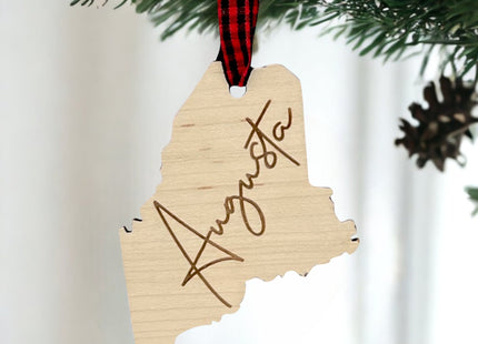 Maine City Ornament