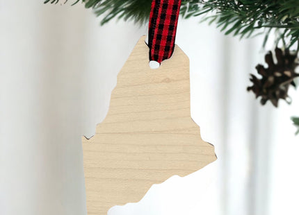 Maine Simple Ornament