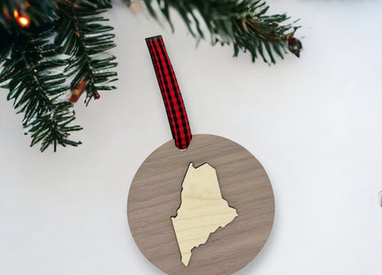Maine Raised Ornament