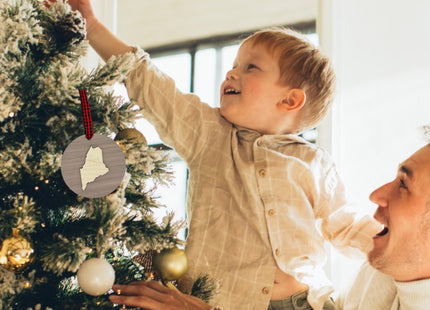 Maine Raised Ornament