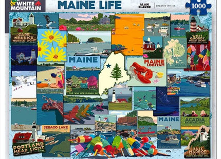 Maine Life 1000-Piece Jigsaw Puzzle