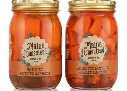 Maine Homestead Hot Dill Pickled Carrots