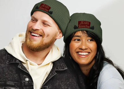 Acadia National Park Embroidered Beanie