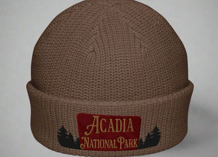 Acadia National Park Embroidered Beanie