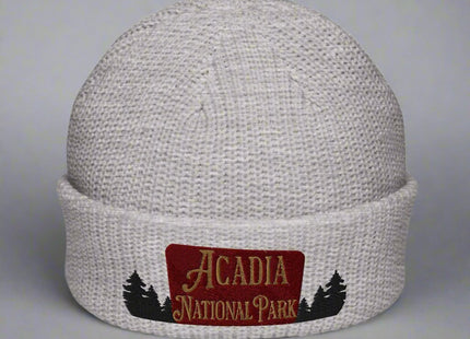 Acadia National Park Embroidered Beanie